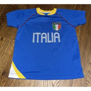 Simply‎ For Sports Italia Blue Short Sleeve Soccer Jersey #16 Size Small (8)